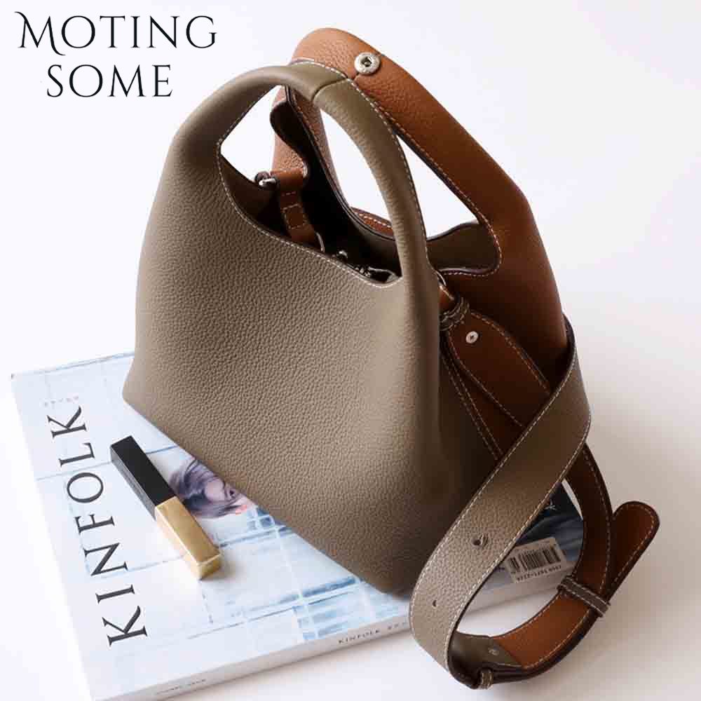 Luxury Bags Tote - Женская сумка-мешок Motingsome в стиле пэчворк