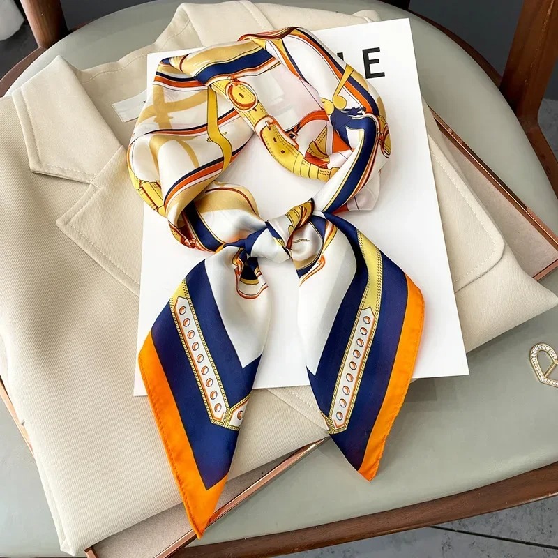 Luxury Bags China - Элегантный тонкий шелковый квадратный платок с